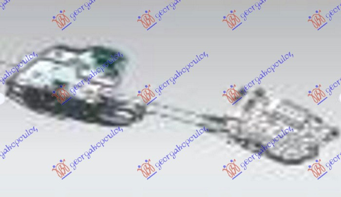 Bravë për derën e pasme elektrike (mbyllje e butë-soft close) (5 pinë)