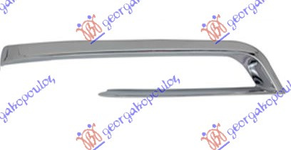 Shirit në grilën e parakolpit të përparmë (GT/F07) (luxury) krom