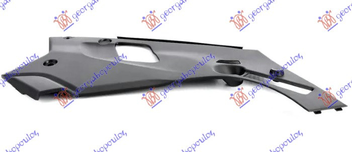 Mbrojtje/kapak  mbi motor e plastikës