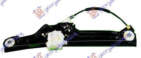 Ngritës/rregullator për dritaren e pasme elektrik (pa motor)