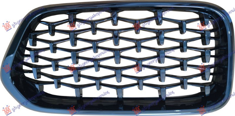 Grilë e maskës pvc (huall mjalti diamanti) (M-SPORT)
