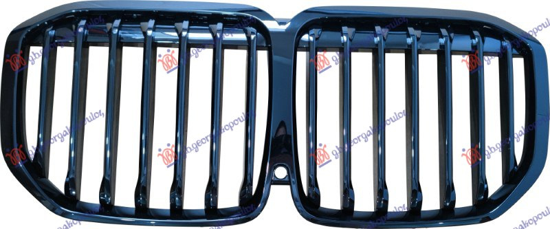 Maskë pvc/grilë me ngjyrë të zezë (me hapje për kamerë)