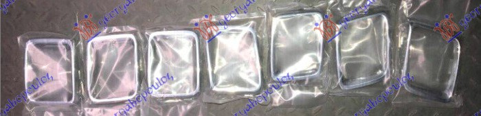 Shirita për Maskë pvc/grilë (set 7pjesë) krom