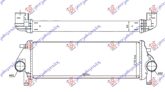 Interkuler 3.0 CRDi dizel (650x220x64)