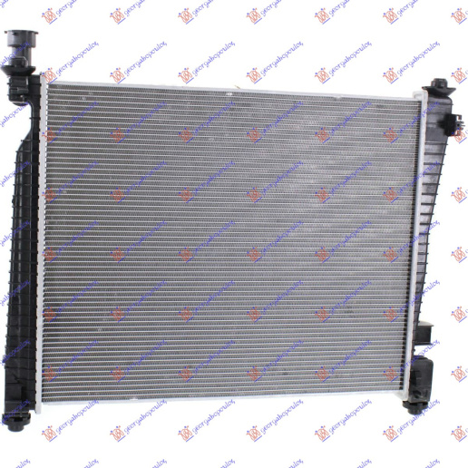 Radiator për motor 5,7i-6,4i benzinë (63,7x51,5x2.5) (marsh manual/automatik)