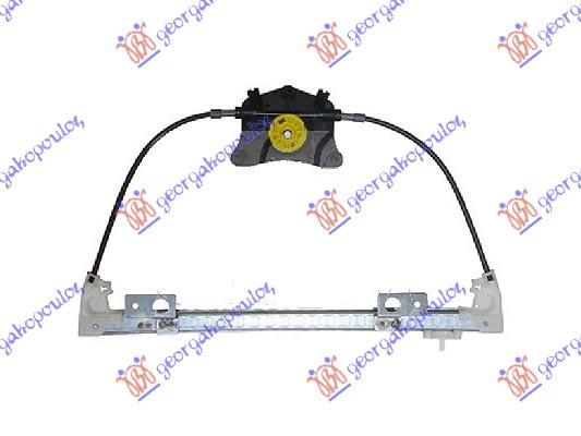 Ngritës/rregullator për dritaren e pasme elektrik (pa motor) (А cilësi)