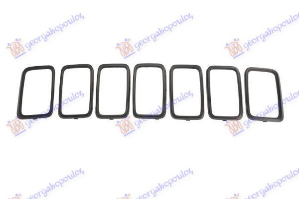 Shirit kornizë për Maskë pvc me ngjyrë të zezë srt (set 7 pjesë)