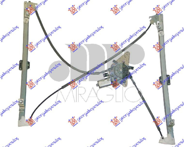 Ngritës/rregullator për dritaren e përparme elektrik (А cilësi)