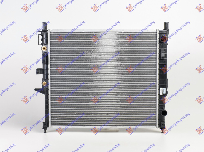 Radiator për motor 2.7 CDi (marsh manual/automatik) (me/pa kondicioner) (61x54.5)