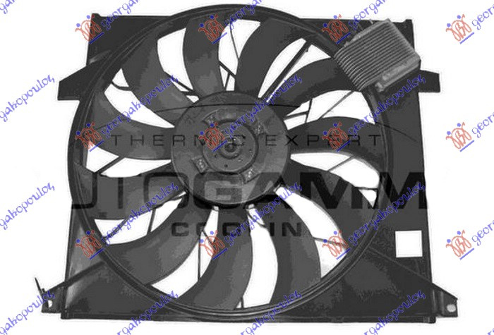 Ventilator komplet 5.4 benzinë - 2.7-4.0 dizel (524mm) (2 pinë)