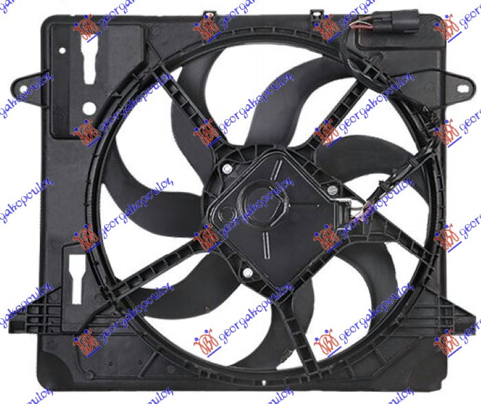 Ventilator komplet 3.6 V6 benzinë (485mm) (3 pinë)