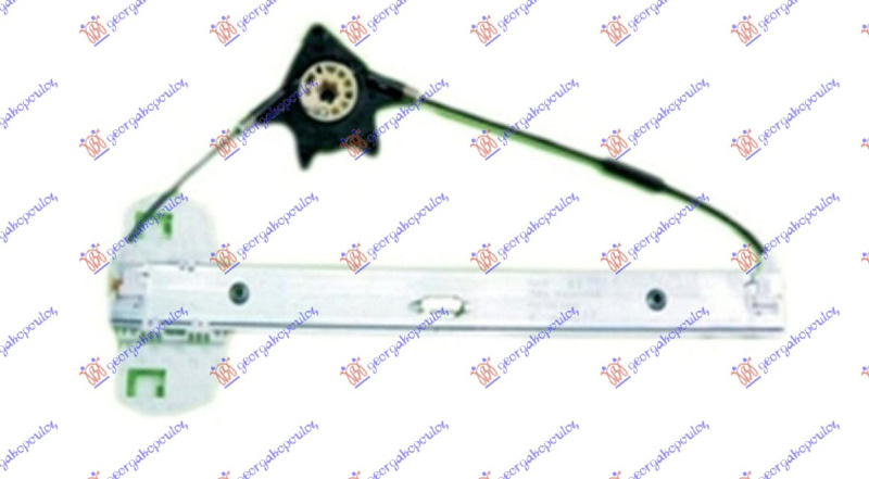 Ngritës/rregullator për dritaren e përparme elektrik (pa motor)