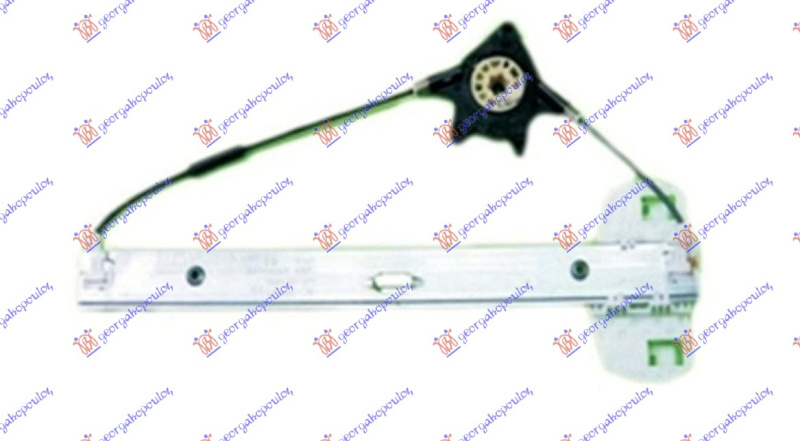 Ngritës/rregullator për dritaren e përparme elektrik (pa motor)