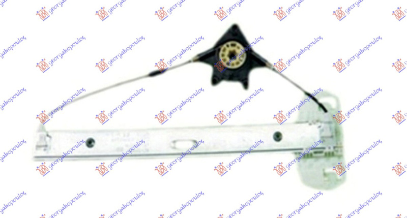Ngritës/rregullator për dritaren e pasme elektrik (pa motor)