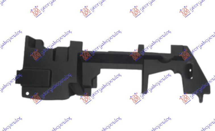 Mbulues për radiator për motor plastik vertikal