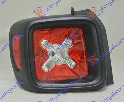 Dritë stop (kornizë e zezë) (E)