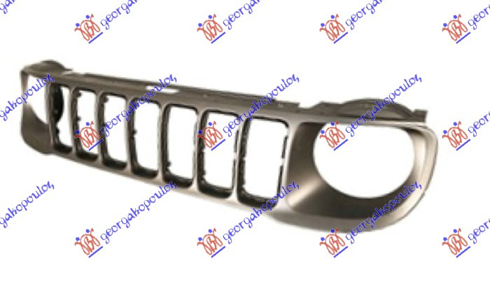 Maskë pvc/grilë gri