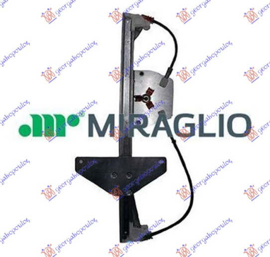 Ngritës/rregullator për dritaren e pasme elektrik (pa motor) (А cilësi)