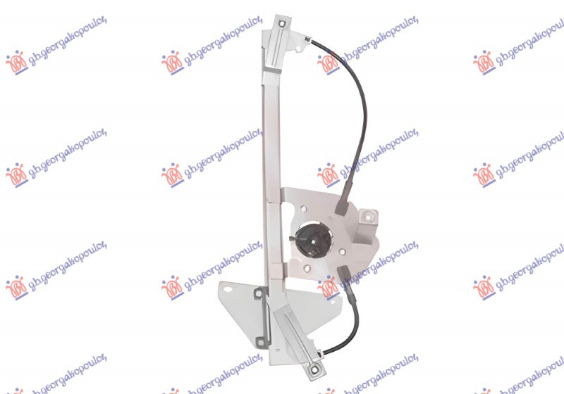 Ngritës/rregullator për dritaren e pasme elektrik (pa motor)
