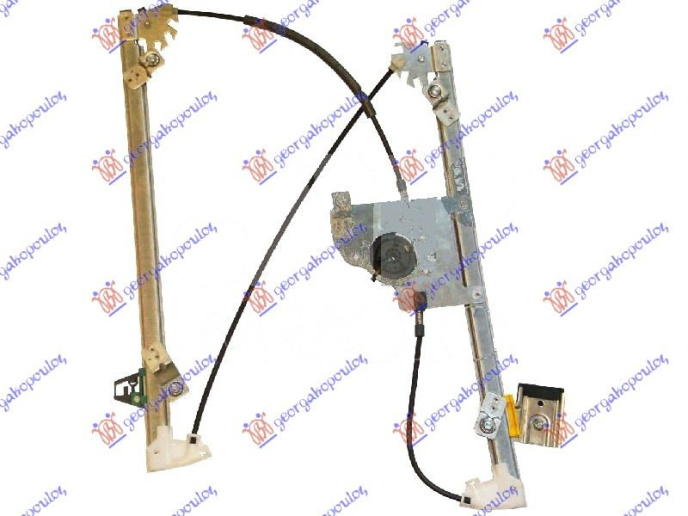 Ngritës/rregullator për dritaren e përparme elektrik (pa motor) (А cilësi)