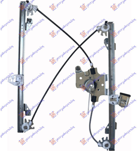 Ngritës/rregullator për dritaren e përparme elektrik (pa motor)