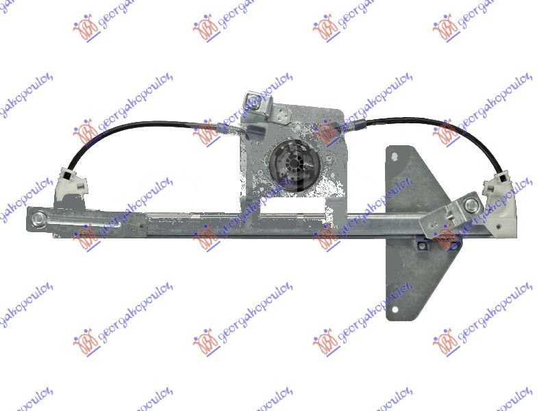 Ngritës/rregullator për dritaren e pasme elektrik (pa motor) (А cilësi)
