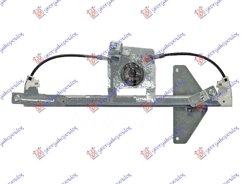 Ngritës/rregullator për dritaren e pasme elektrik (pa motor) (А cilësi)