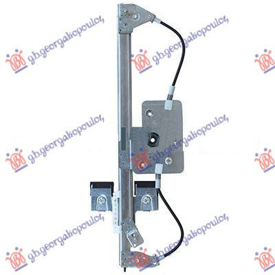 Ngritës/rregullator për dritaren e pasme elektrik (pa motor) (А cilësi)