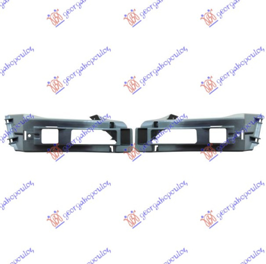 Mbajtës për drita dite LED (set) plastik