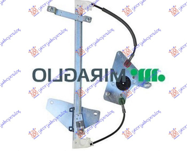Ngritës/rregullator për i përparëm 5 dyer elektrik (pa motor) (А cilësi)