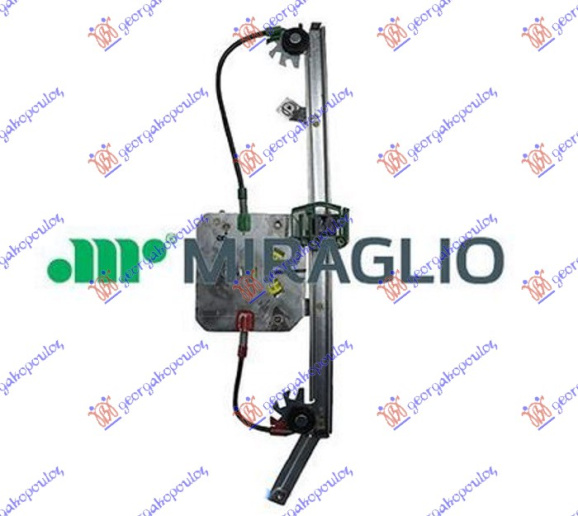 Ngritës/rregullator për dritaren e pasme elektrik (pa motor) (А cilësi)