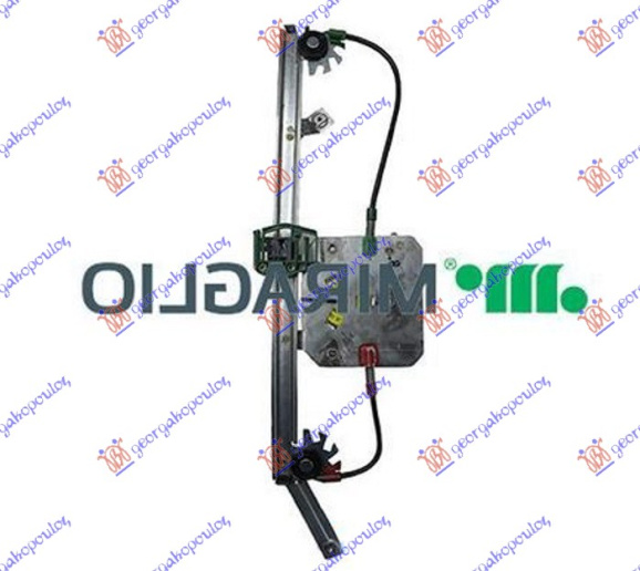 Ngritës/rregullator për dritaren e pasme elektrik (pa motor) (А cilësi)