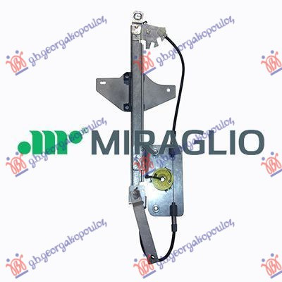Ngritës/rregullator për dritaren e pasme elektrik (pa motor) (А cilësi)