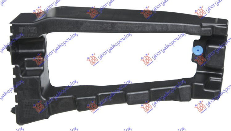 Shtërngues/mbajtës për parakolpin këndor i pasmë plastik