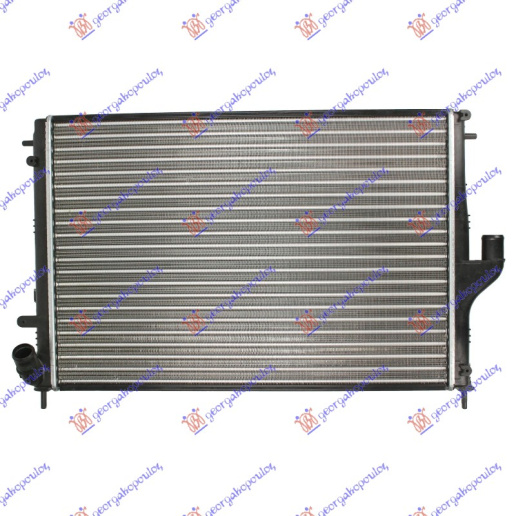 Radiator për motor benzinë - dizel (58x41)