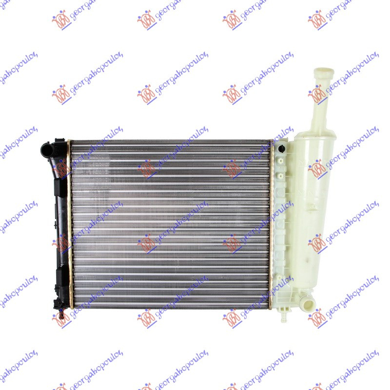 Radiator për motor 1.2cc 8V (me/pa kondicioner) (48x41,5)