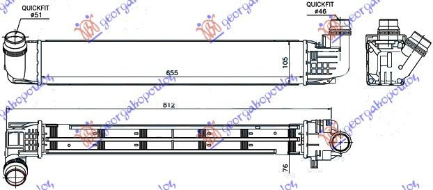 Interkuler 1.5 DCi -14 (655x105x76)