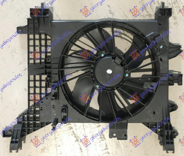 Ventilator komplet benzinë/dizel (385MM)