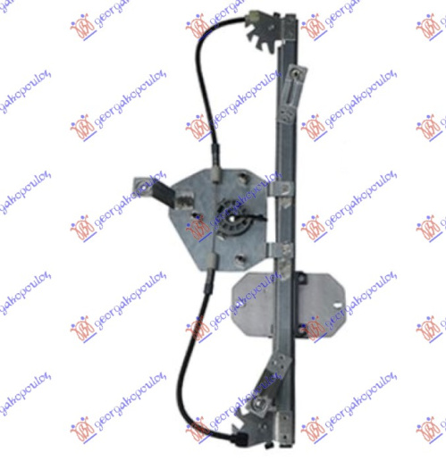 Ngritës/rregullator për dritaren e përparme elektrik (pa motor) (А cilësi)