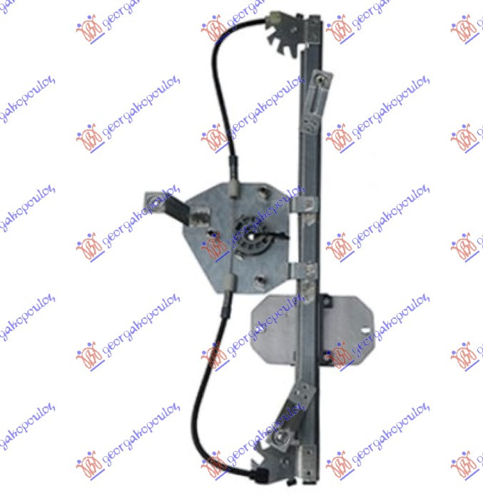 Ngritës/rregullator për dritaren e përparme elektrik (pa motor) (А cilësi)