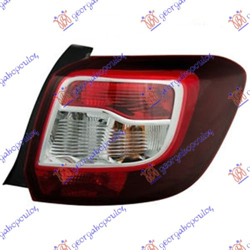 Dritë stop me ngjyrë të zezë (stepway) (E)