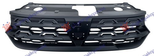 Maskë pvc/grilë me ngjyrë të zezë me 4 shirita me ngjyrë të zezë (STEPWAY) (PERFORMANCE) (Stema stop)
