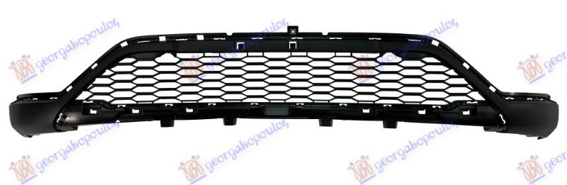 Grilë qendrore në parakolpin e përparme (stepway)