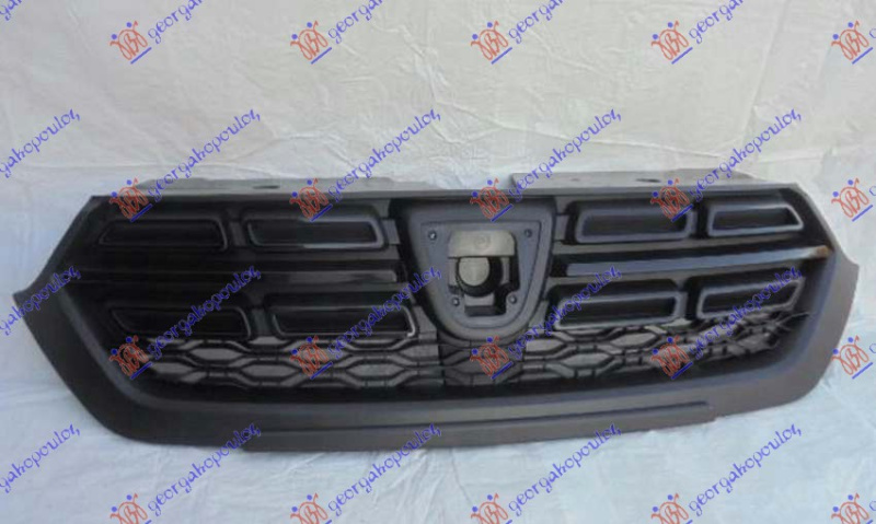 Maskë pvc/grilë me ngjyrë të zezë 18-