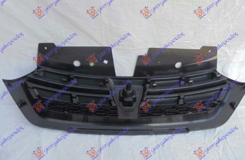 Maskë pvc/grilë me ngjyrë të zezë 18-