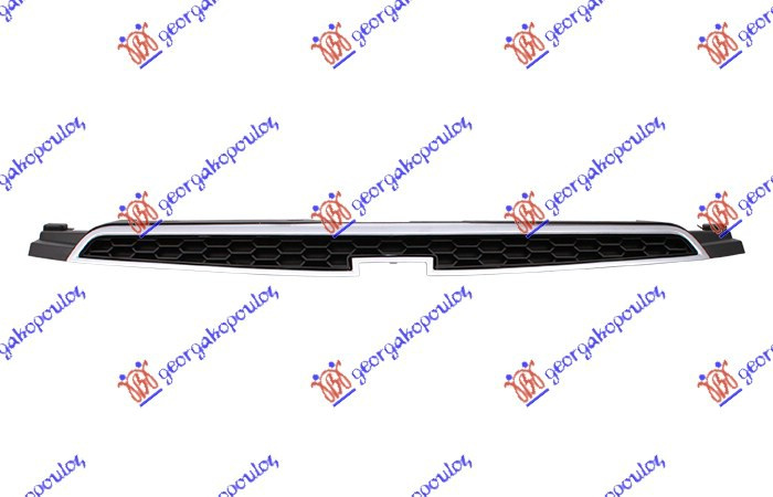 Maskë pvc/grilë e sipërme shirit krom