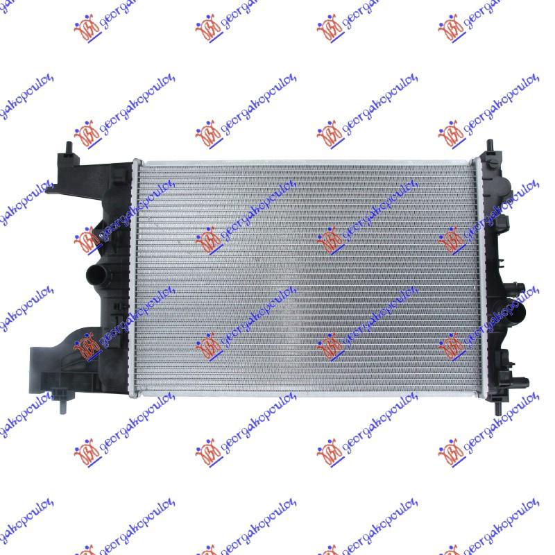 Radiator për motor 1.4-1.6-1.8 benzinë (marsh automatik) (58x39)