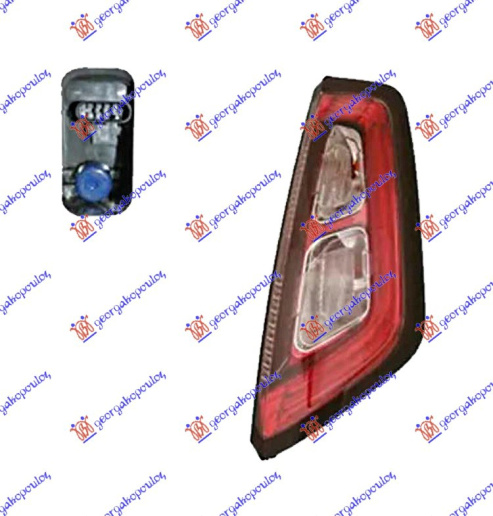 Dritë stop LED (me mbajtës për llamba) (MARELLI)