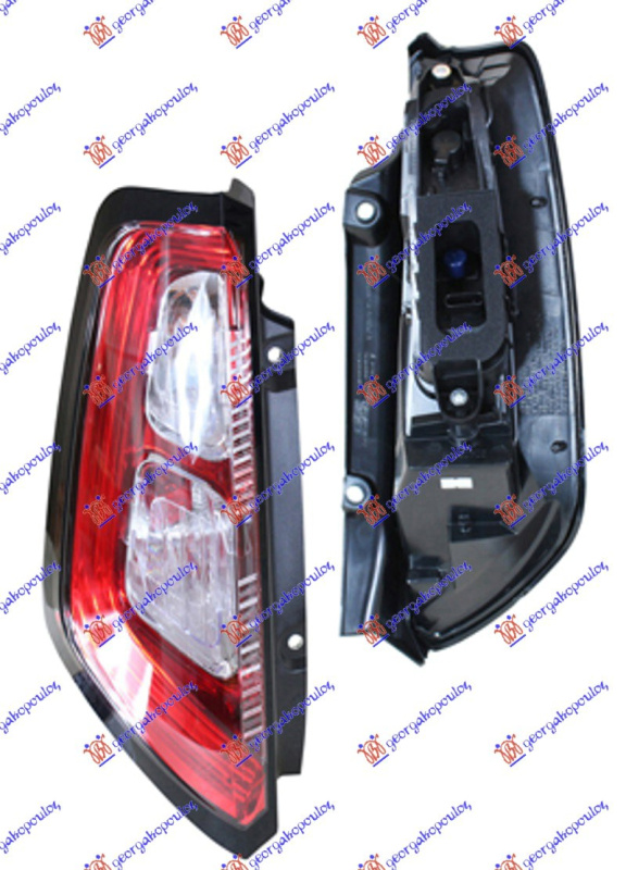 Dritë stop LED (me mbajtës për llamba) (MARELLI)
