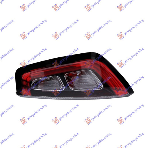Dritë stop LED (me mbajtës për llamba) sport (kornizë e zezë) (MARELLI)